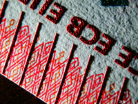 5 EUR 2013 - Intaglio printing
