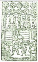First banknote on the globe - Song dynasty