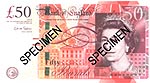 Bank of England introduced new - style £50 note