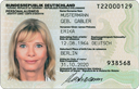 German ID card